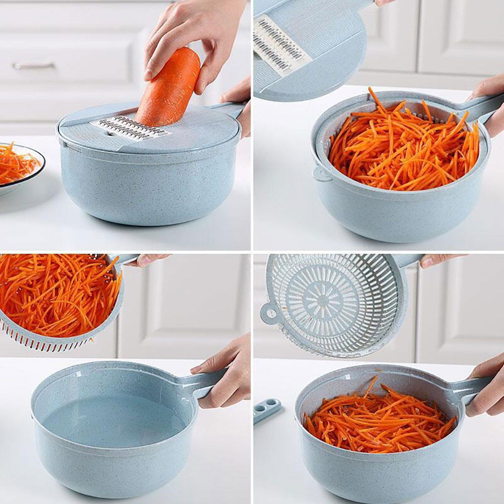 LovelyRLovely LovelyRLovely 8 In 1 Mandoline  Vegetable Slicer