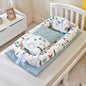 LovelyRLovely LovelyRLovely Anti-Pressure Newborn Fold A LovelyRLovely Anti-Pressure Newborn Foldable Portable Crib Middle Bed