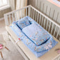 LovelyRLovely LovelyRLovely Anti-Pressure Newborn Fold B LovelyRLovely Anti-Pressure Newborn Foldable Portable Crib Middle Bed