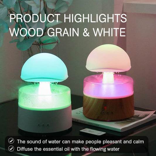 LovelyRLovely LovelyRLovely Aromatherapy Rain Cloud H White / USB LovelyRLovely  Aromatherapy Rain Cloud Humidifier Machine