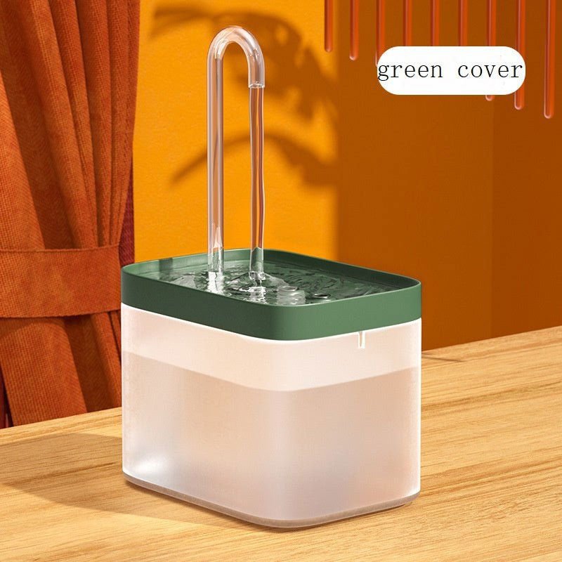 LovelyRLovely LovelyRLovely Automatic Cat Water Founta Green cover / EU plug LovelyRLovely Automatic Cat Water Fountain