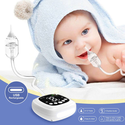 LovelyRLovely LovelyRLovely Baby Electric Nasal Aspira White LovelyRLovely Baby Electric Nasal Aspirator