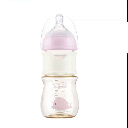 LovelyRLovely LovelyRLovely Baby Glass Bottle Pink / Glass 150ml LovelyRLovely Baby Glass Feeding Bottle