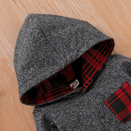 LovelyRLovely LovelyRLovely Baby Long Sleeve Plaid Swe LovelyRLovely Baby Long Sleeve Plaid Sweater Set