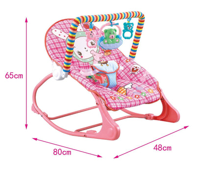 LovelyRLovely LovelyRLovely Baby Portable Foldable Roc Rocking Chair Pink LovelyRLovely Baby Portable Foldable Rocking Bed With Mosquito Net