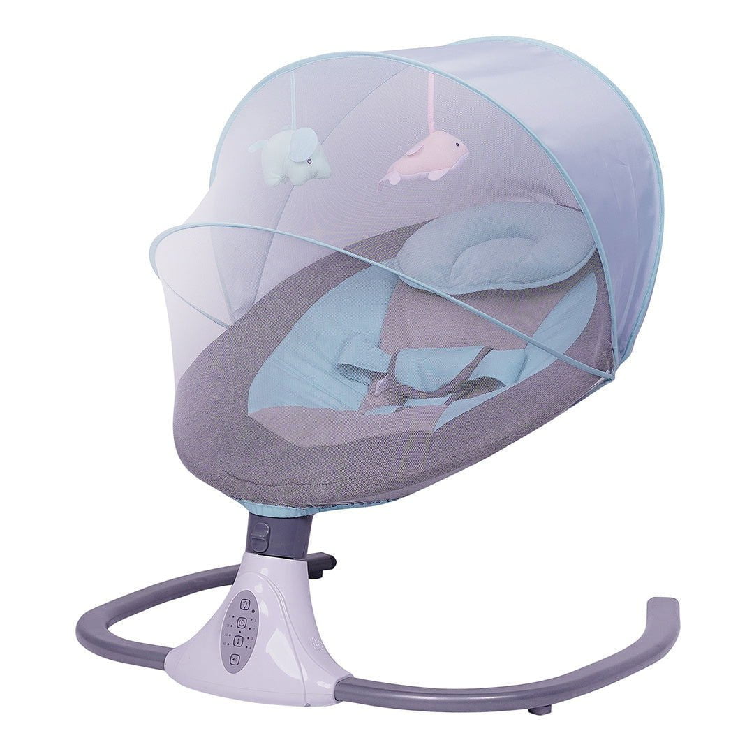 LovelyRLovely LovelyRLovely Baby Rocking Electric Smar Icelandic blue LovelyRLovely Baby Rocking Electric Smart Cradle