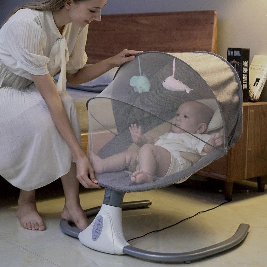 LovelyRLovely LovelyRLovely Baby Rocking Electric Smar LovelyRLovely Baby Rocking Electric Smart Cradle