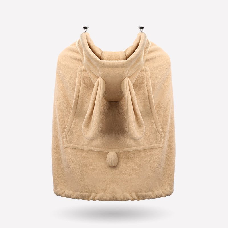 LovelyRLovely LovelyRLovely Baby's Multi-functional Ca Khaki LovelyRLovely Baby's Multi-functional Cartoon Strap Cape