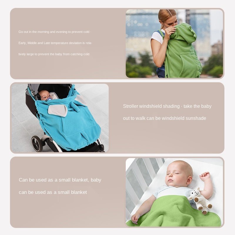 LovelyRLovely LovelyRLovely Baby's Multi-functional Ca LovelyRLovely Baby's Multi-functional Cartoon Strap Cape