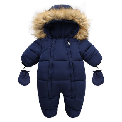 LovelyRLovely LovelyRLovely Baby's Warm Keeping Infant Dark Blue / 66cm LovelyRLovely Baby's Warm Keeping Infant Rompers