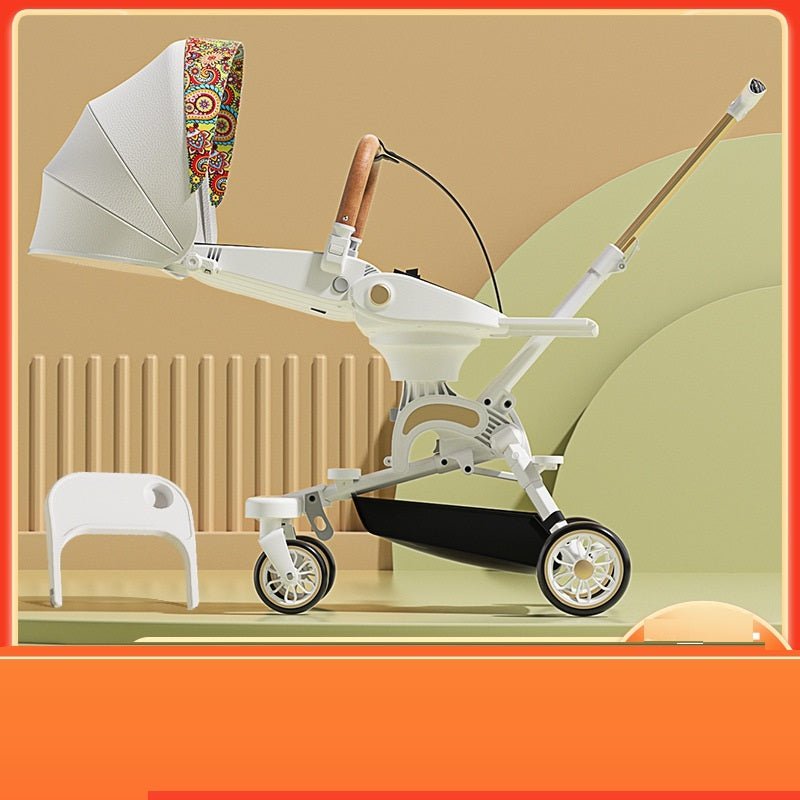 LovelyRLovely LovelyRLovely Baby Two-way Folding Light LovelyRLovely Baby Two-way Folding Lightweight High-view Stroller