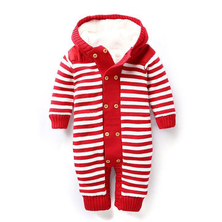 LovelyRLovely LovelyRLovely Baby Winter jumpsuit Red / 60cm LovelyRLovely Baby Winter jumpsuit