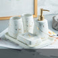 LovelyRLovely LovelyRLovely Bathroom wash set White / 5piece set LovelyRLovely Bathroom wash set