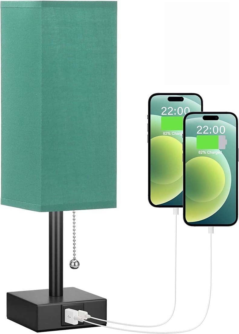 LovelyRLovely LovelyRLovely Bedside Table Lamp Green / AU LovelyRLovely Bedside Table Lamp