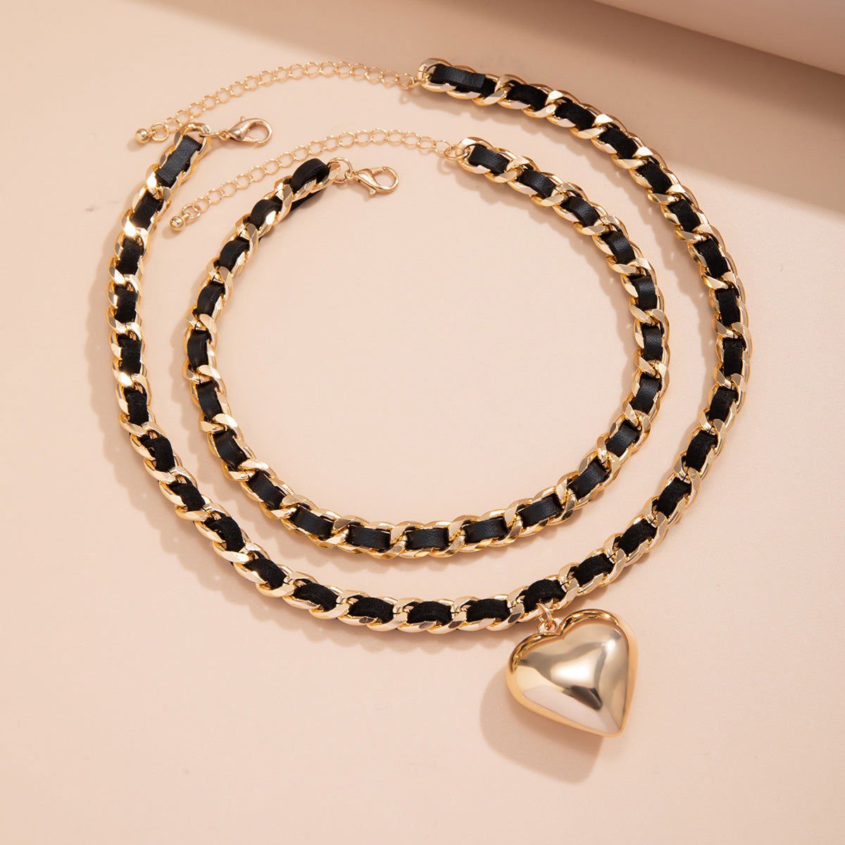 LovelyRLovely LovelyRLovely Big Love Double-layer Necklace