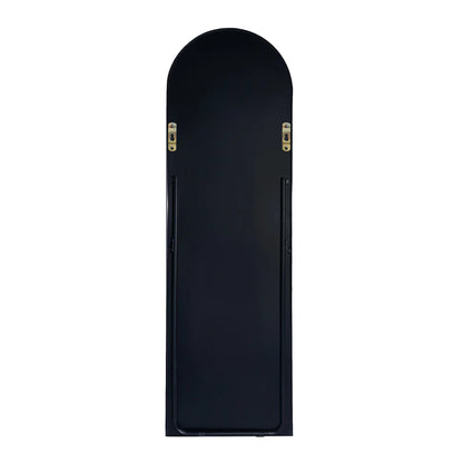 LovelyRLovely LovelyRLovely Black 63x20 Metal Arched F Black LovelyRLovely Black 63x20 Metal Arched Full-length Mirror