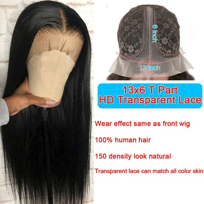 LovelyRLovely LovelyRLovely Black Front Lace Mid-Lengt LovelyRLovely Straight Black Front Lace Wig