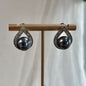 LovelyRLovely LovelyRLovely Black Pearl Sea Shell Neck Ear Studs LovelyRLovely Black Pearl Sea Shell Necklace And Stud