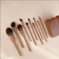 LovelyRLovely LovelyRLovely Black Walnut Makeup Brush 10sets of brushes and buckets LovelyRLovely Black Walnut Makeup Brush Set