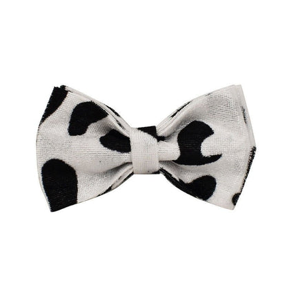 LovelyRLovely LovelyRLovely Black & White Dog Collar S Bowknot / L LovelyRLovely Black & White Dog Collar Supplies