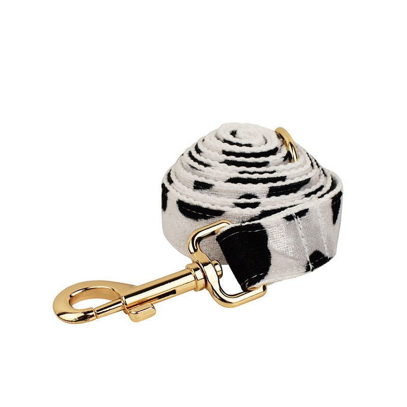 LovelyRLovely LovelyRLovely Black & White Dog Collar S Dog Leash / L LovelyRLovely Black & White Dog Collar Supplies