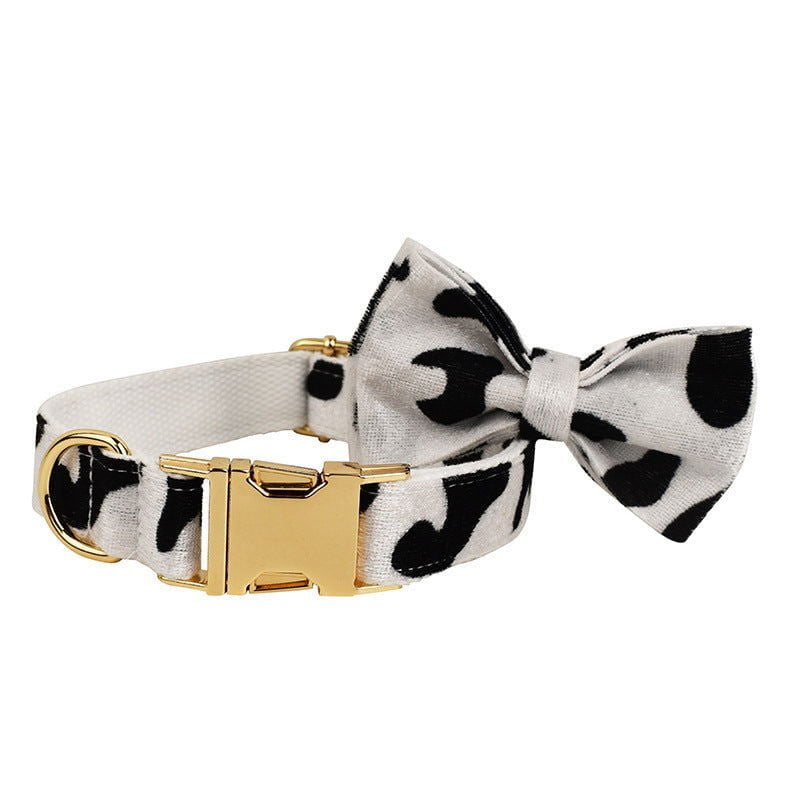 LovelyRLovely LovelyRLovely Black & White Dog Collar S LovelyRLovely Black & White Dog Collar Supplies