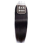 LovelyRLovely LovelyRLovely Block Natural Black 4x4 Hu 4x4 / 10inch LovelyRLovely Block Natural Black 4x4 Human Hair Wig