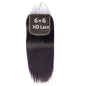 LovelyRLovely LovelyRLovely Block Natural Black 4x4 Hu 6x6 / 10inch LovelyRLovely Block Natural Black 4x4 Human Hair Wig