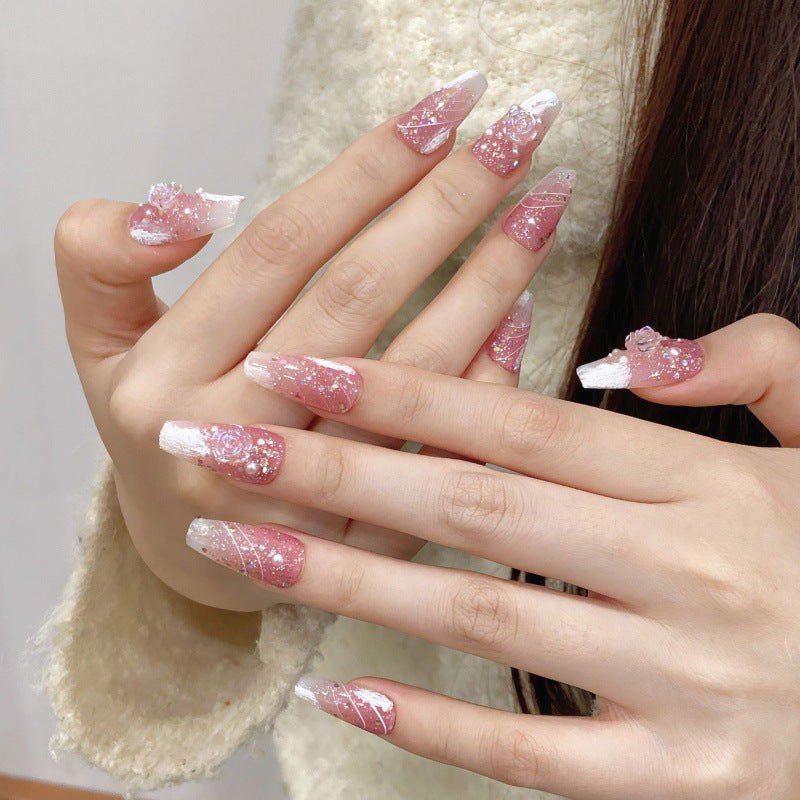 LovelyRLovely LovelyRLovely Blooming Fake Nails LovelyRLovely Blooming Fake Nails