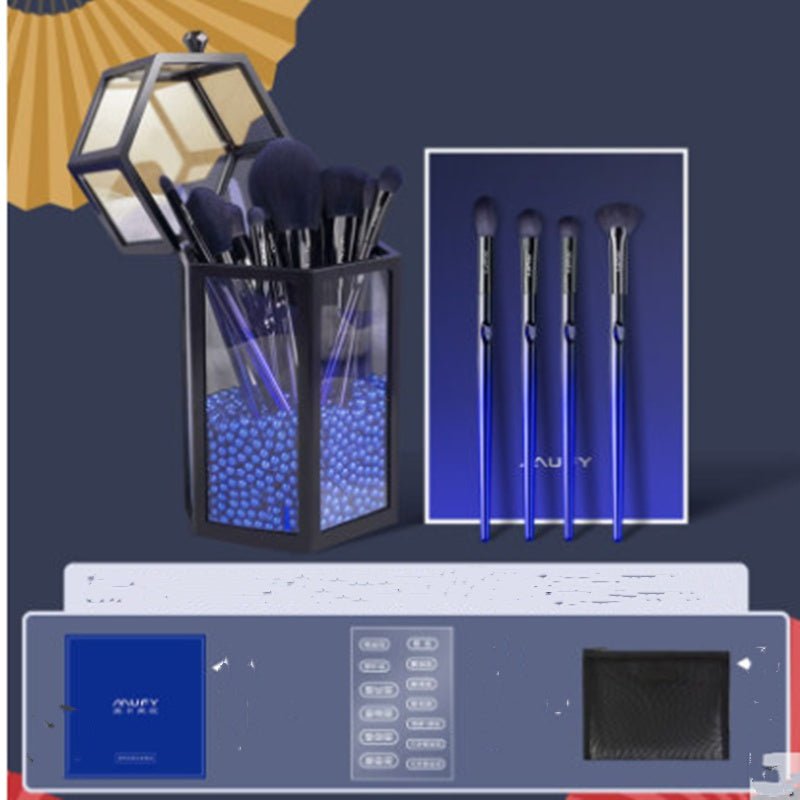 LovelyRLovely LovelyRLovely Blue Professional Enchantr 2blue suit LovelyRLovely Blue Professional Enchantress 13pcs Makeup Brush Set