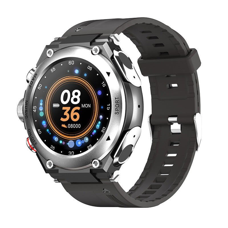 LovelyRLovely LovelyRLovely Bluetooth Smart Watch With Silver LovelyRLovely Bluetooth Smart Watch With Built In Air-Pods