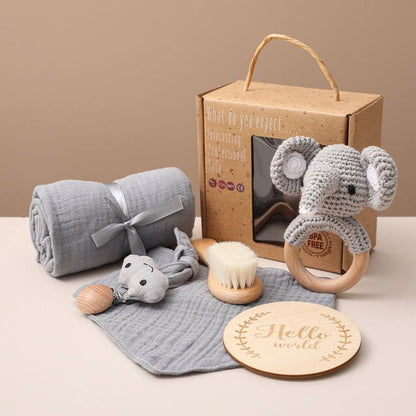 LovelyRLovely LovelyRLovely Bopoobo Baby Set Elephant 6PCS Set LovelyRLovely Bopoobo Baby Set