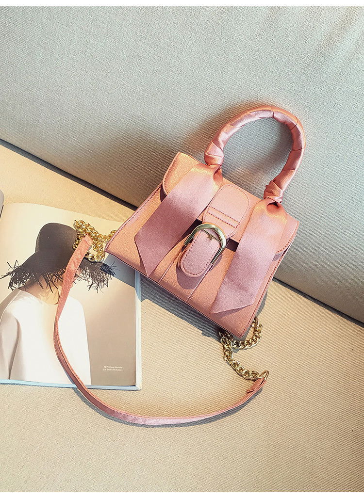 LovelyRLovely LovelyRLovely Bow shoulder Cross Body Ba Pink LovelyRLovely Bow shoulder Cross Body Bag