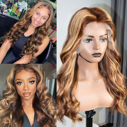 LovelyRLovely LovelyRLovely Brazilian Half Lace P427 B LovelyRLovely Brazilian Half Lace P427 Body Wave Wig