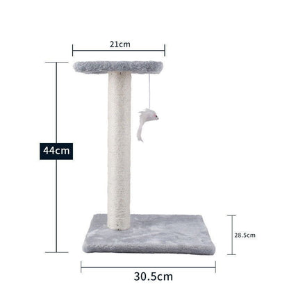 LovelyRLovely LovelyRLovely Cat Climbing Integrated Co Grey platform LovelyRLovely Cat Climbing Integrated Column Frame