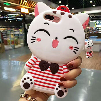 LovelyRLovely LovelyRLovely Cat Phone Silicone Case 4 / Samsungnote8 LovelyRLovely Cat Phone Silicone Case