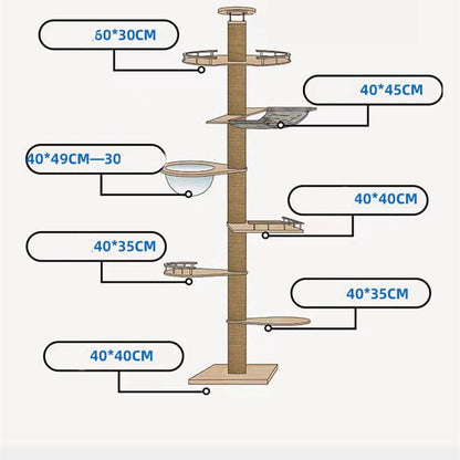 LovelyRLovely LovelyRLovely Cat's Tongtian Column Clim LovelyRLovely Cat's Tongtian Column Climbing Frame