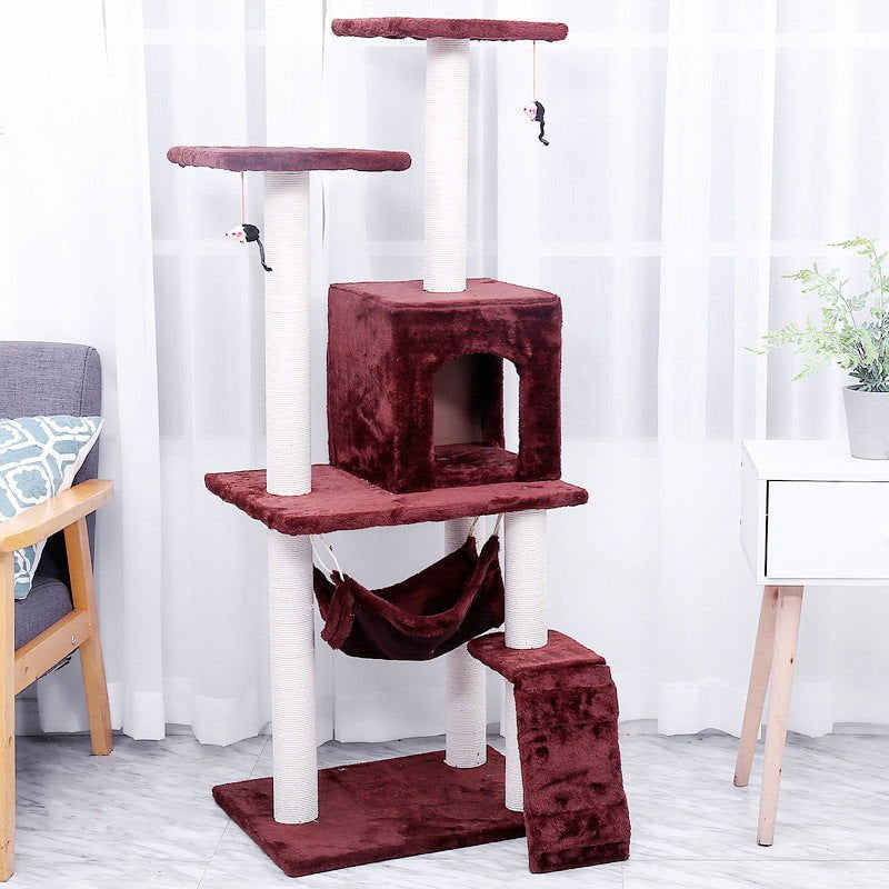 LovelyRLovely LovelyRLovely Cat Toy Climbing Frame Dark brown LovelyRLovely Cat Toy Climbing Frame