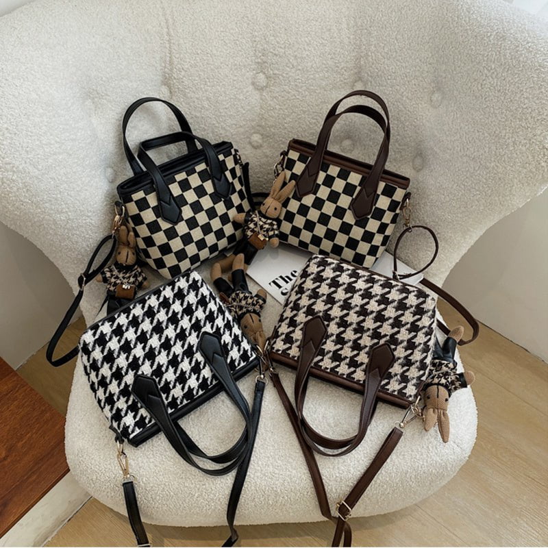 LovelyRLovely LovelyRLovely Checkerboard Shoulder Bag LovelyRLovely Checkerboard Shoulder Bag