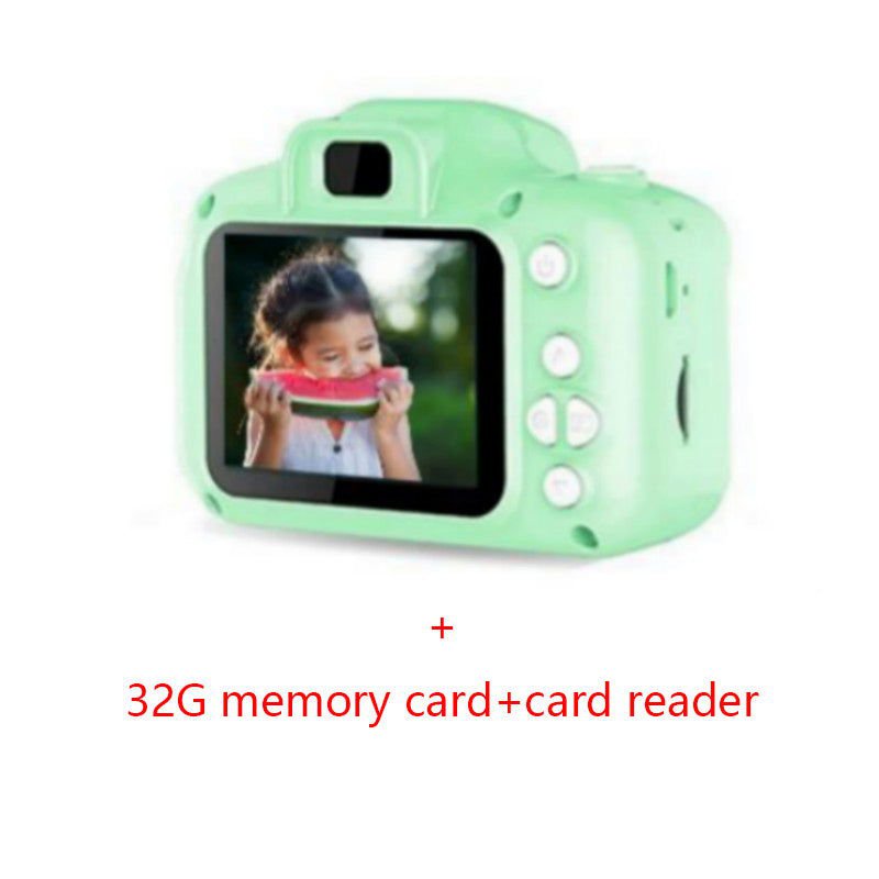 LovelyRLovely LovelyRLovely Children's HD Digital Wate Green / Reader 32G memory cardcard LovelyRLovely Children's HD Digital Waterproof Camera