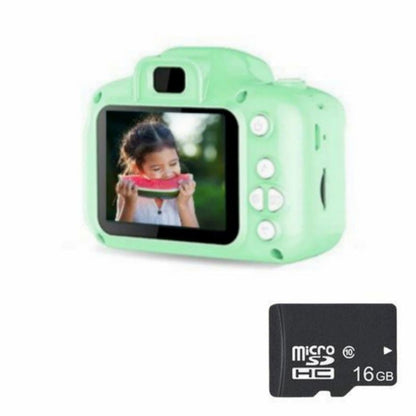 LovelyRLovely LovelyRLovely Children's HD Digital Wate Green / With 16G Card LovelyRLovely Children's HD Digital Waterproof Camera