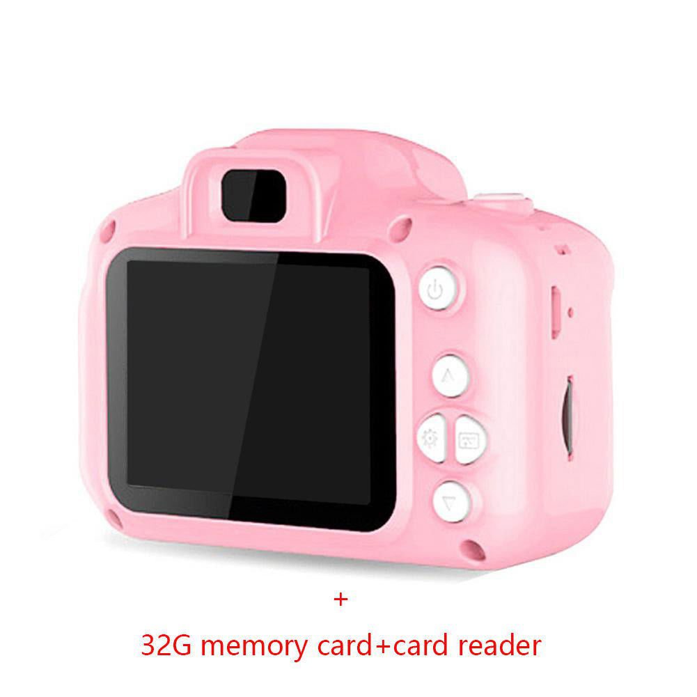 LovelyRLovely LovelyRLovely Children's HD Digital Wate Pink / Reader 32G memory cardcard LovelyRLovely Children's HD Digital Waterproof Camera