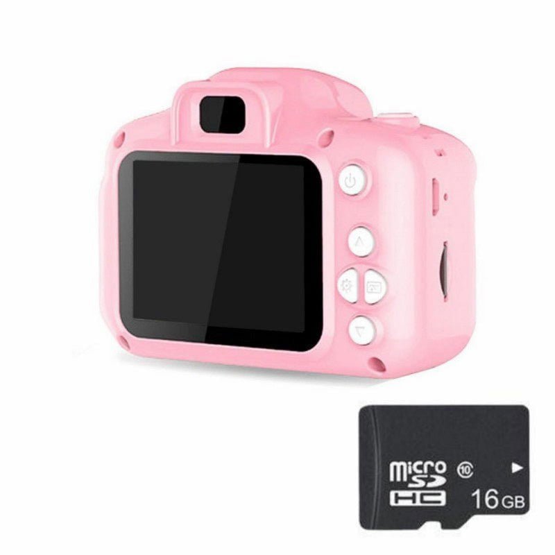 LovelyRLovely LovelyRLovely Children's HD Digital Wate Pink / With 16G Card LovelyRLovely Children's HD Digital Waterproof Camera