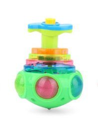 LovelyRLovely LovelyRLovely Children's Lighting Spinni Green LovelyRLovely Children's Lighting Spinning Toy