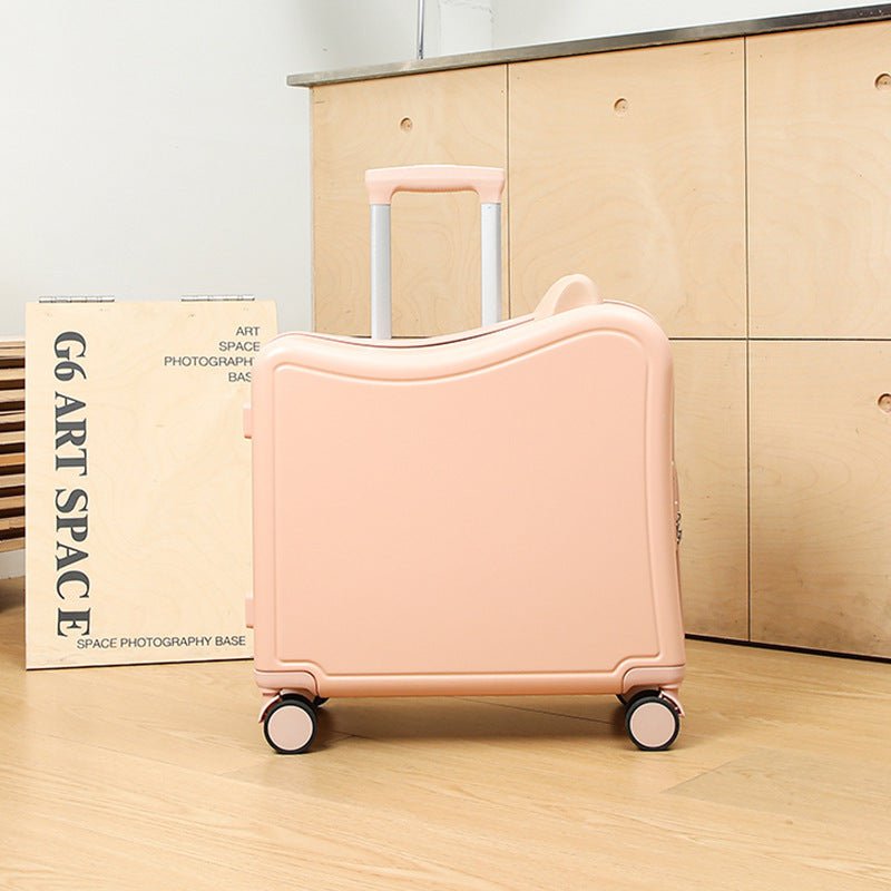 LovelyRLovely LovelyRLovely Children's Rid-On Trolley Cornus Powder / 20 Inches LovelyRLovely Children's Rid-On Trolley Luggage