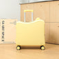 LovelyRLovely LovelyRLovely Children's Rid-On Trolley Yellow / 20 Inches LovelyRLovely Children's Rid-On Trolley Luggage