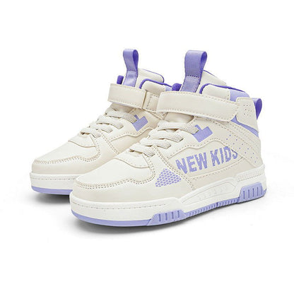 LovelyRLovely LovelyRLovely Children's Sneakers White And Purple / 28 LovelyRLovely Kids Sneakers