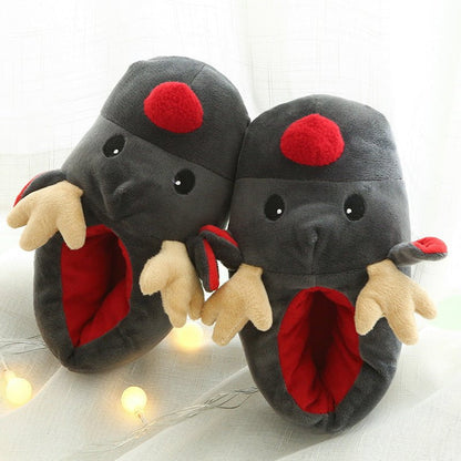 LovelyRLovely LovelyRLovely Christmas Cute Elk Home Sl LovelyRLovely Christmas Cute Elk Home Slippers