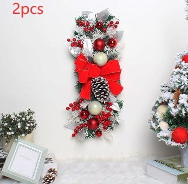 LovelyRLovely LovelyRLovely Christmas Door Decoration Red 2pcs LovelyRLovely Christmas Door Decoration