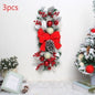 LovelyRLovely LovelyRLovely Christmas Door Decoration Red 3pcs LovelyRLovely Christmas Door Decoration